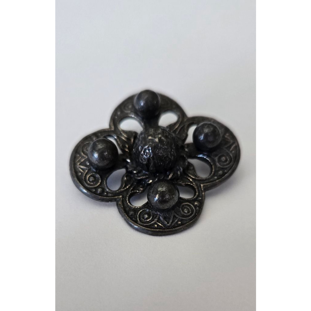 Vtg brooch sterling time tarnish